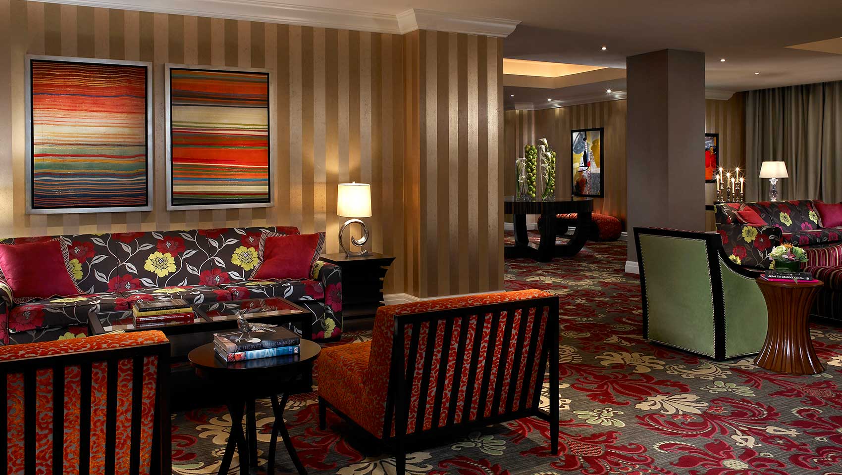 Hotel Monaco Baltimore Lobby Living Room
